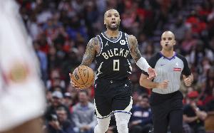 开云-场均24.9分4.7板7.1助！利拉德出战58场比赛 再缺5场将无缘评奖